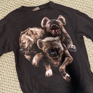 The Hundred hyena crewneck